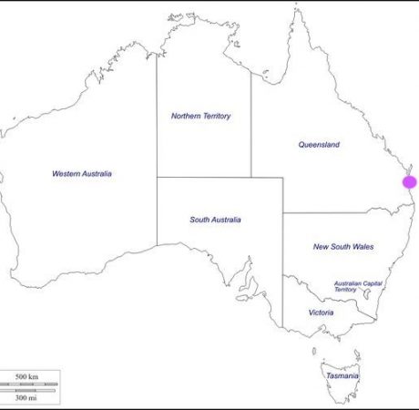 Map of Australia